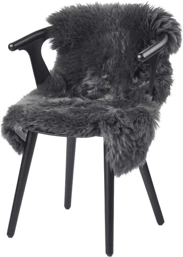 NATURES Collection Sheepskin, Long-wool Steel Steel