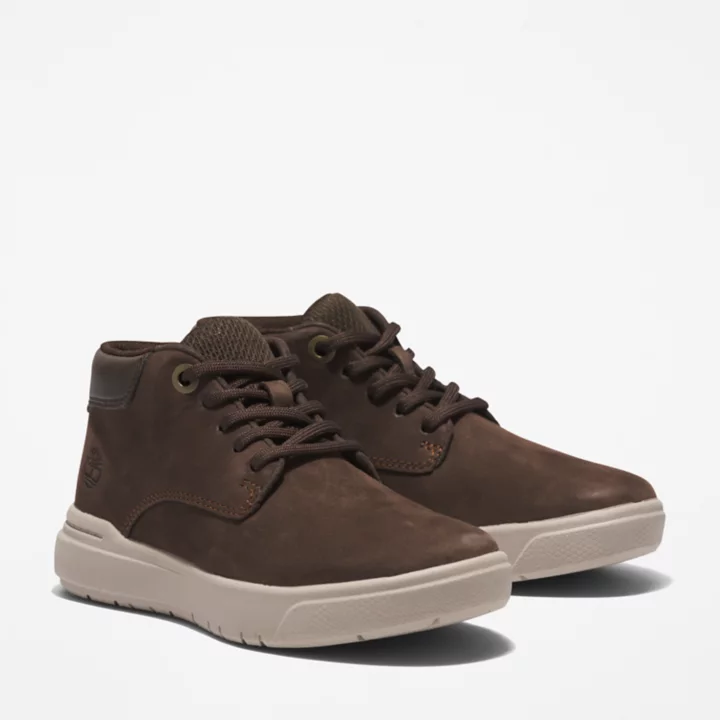 Bota Chukka Seneca Bay para Jovens na cor Marrom Escuro