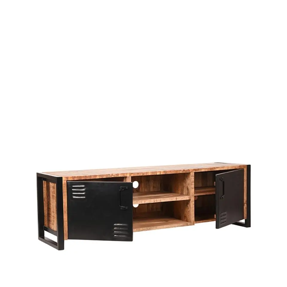 LABEL51 Tv-meubel Brussels - Naturel - Mangohout - 160 cm