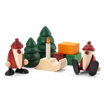 Tischpyramide mit Figuren