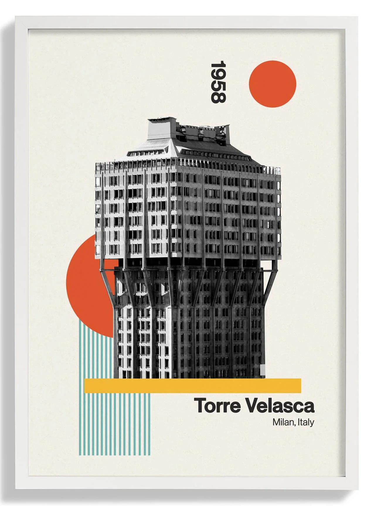 Torre Velasca von Nico Tracey