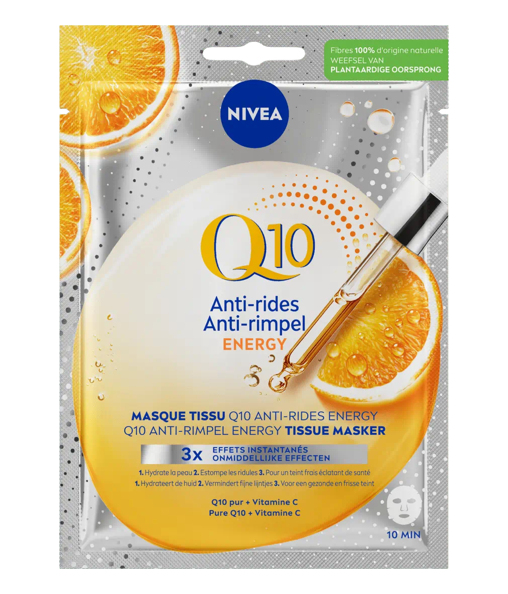 NIVEA VISAGE MASQUE TISSU Q10 ANTI-RIDES ENERGY