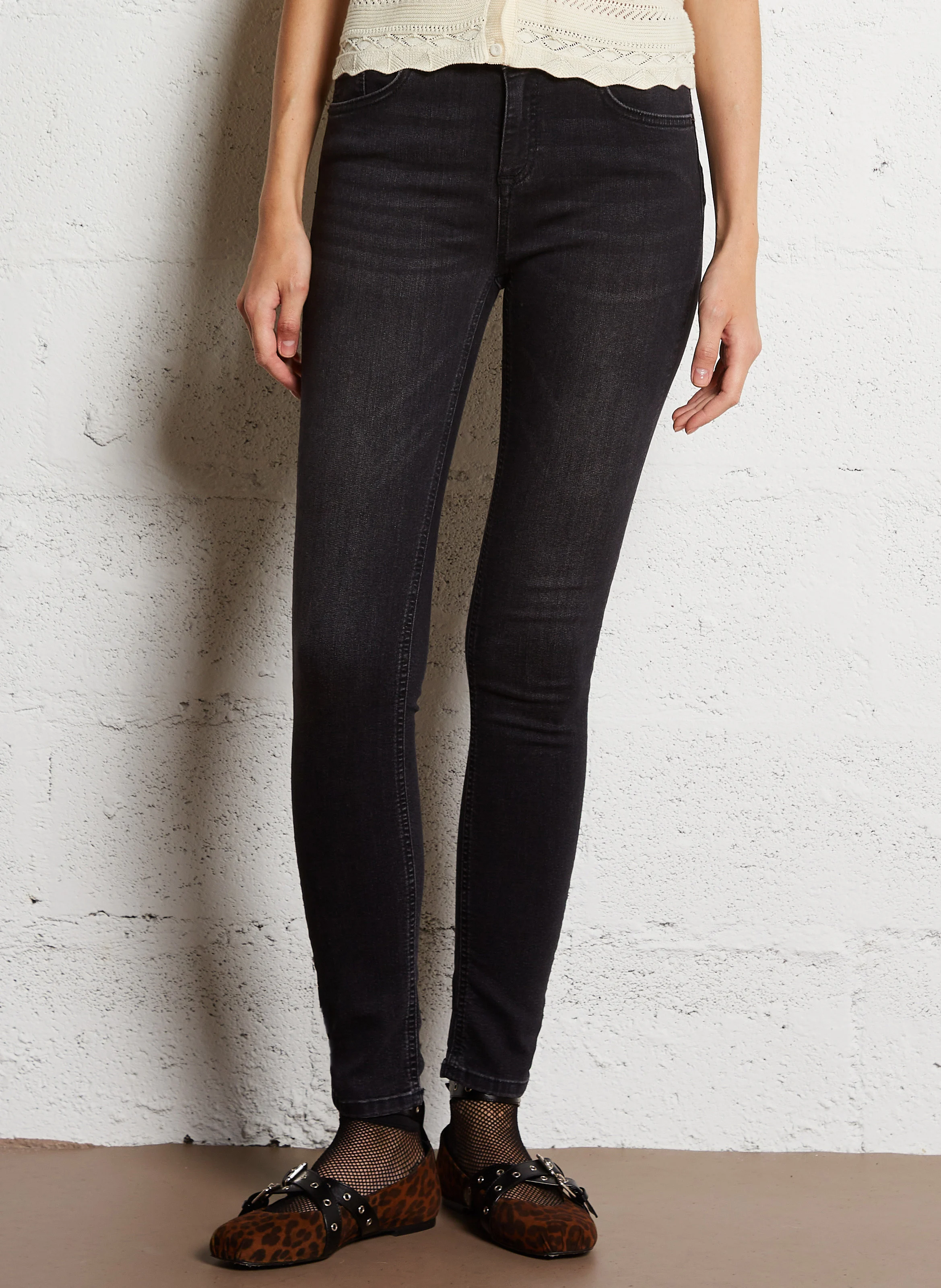 AIMI - Jean skinny | Noir