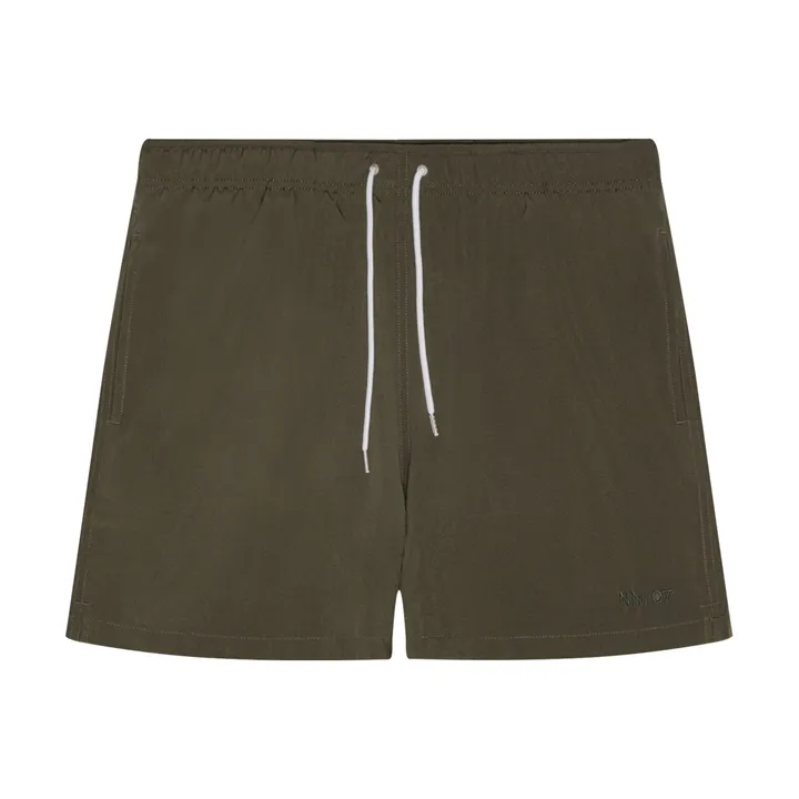 NN. 07 Short de Bain Jules 1707 Fibres Recyclées | Vert kaki