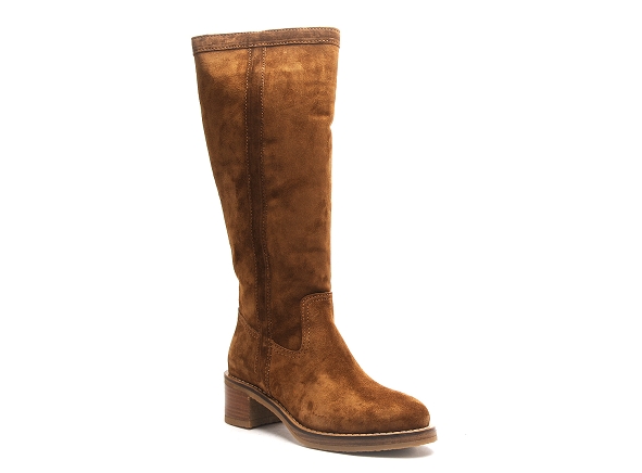 Alpe bottes talons femme 2615 marron