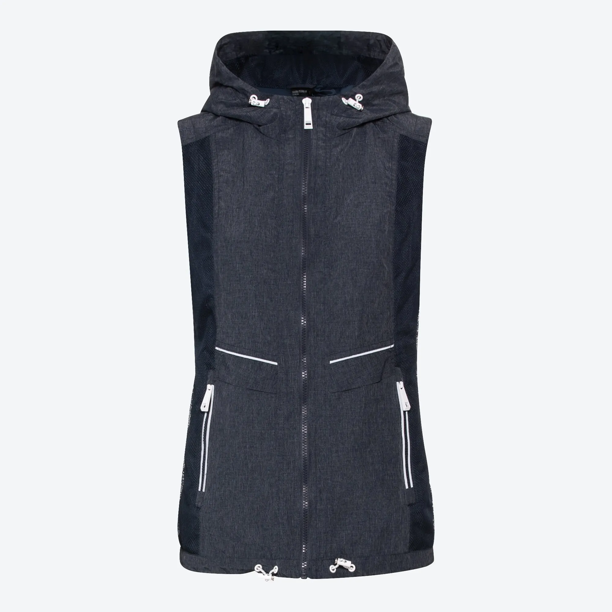Damen-Weste mit Mesh-Einsätzen