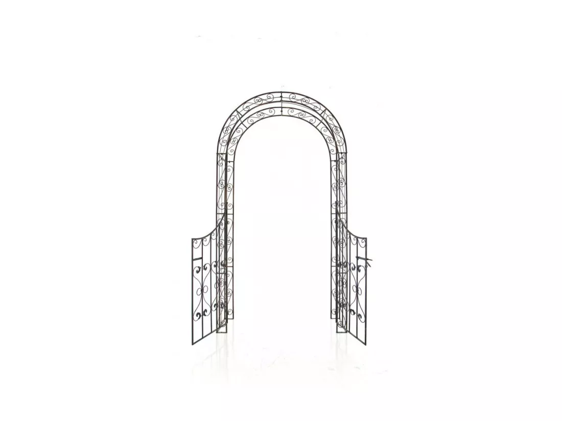 Arche à rosiers - Métal & Métal - Bronze - Sina