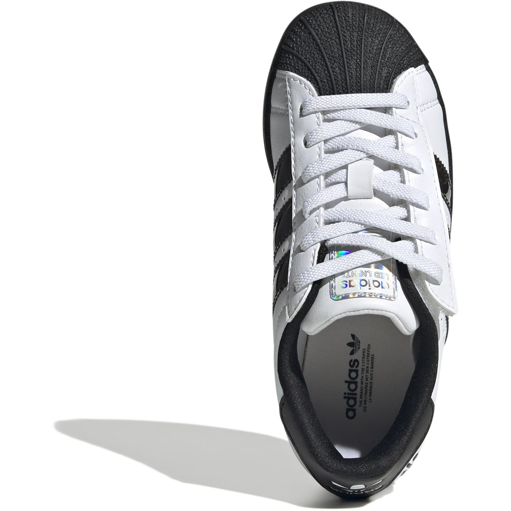 Køb adidas Originals Ftwr White/Core Black/Ftwr White Superstar Led Lights Cf El C Sneakers