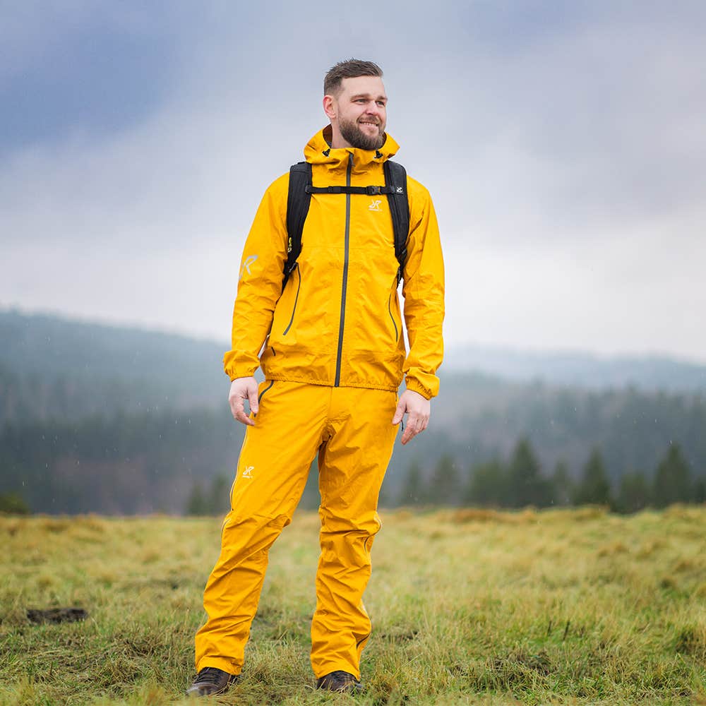 Arcade 3L Lightweight Jacket Herre Golden Yellow