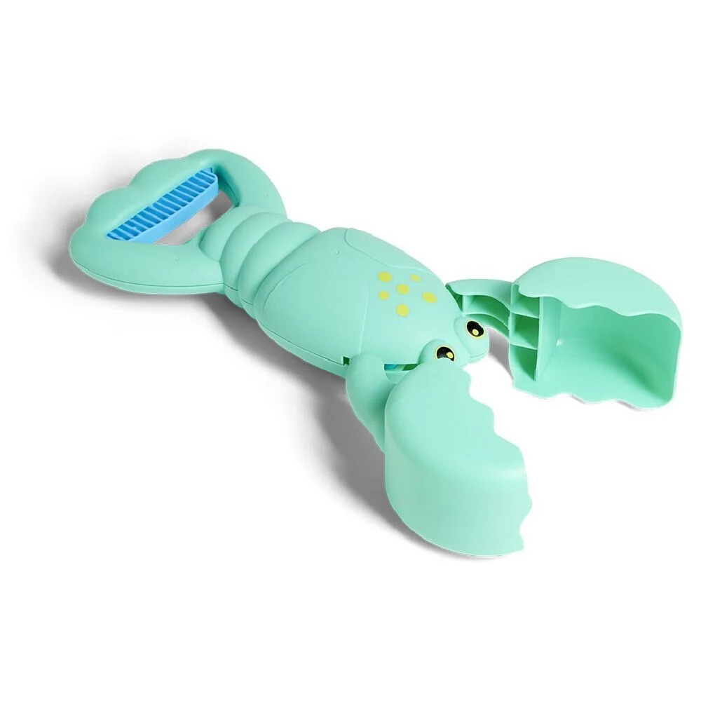 Attrape crabe de plage bleu