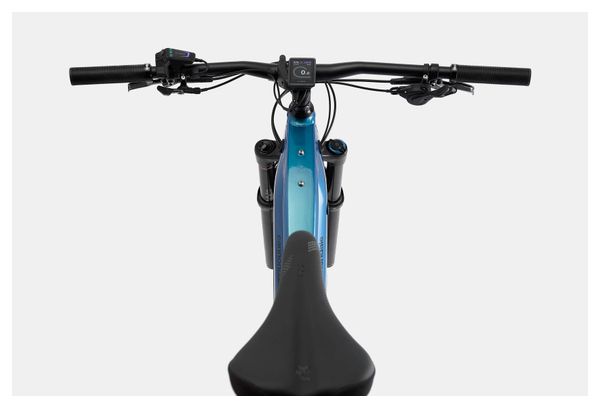 VTT Électrique Tout-Suspendu Cannondale Moterra Neo 3 Shimano Deore 12V 750 Wh 29'' Bleu