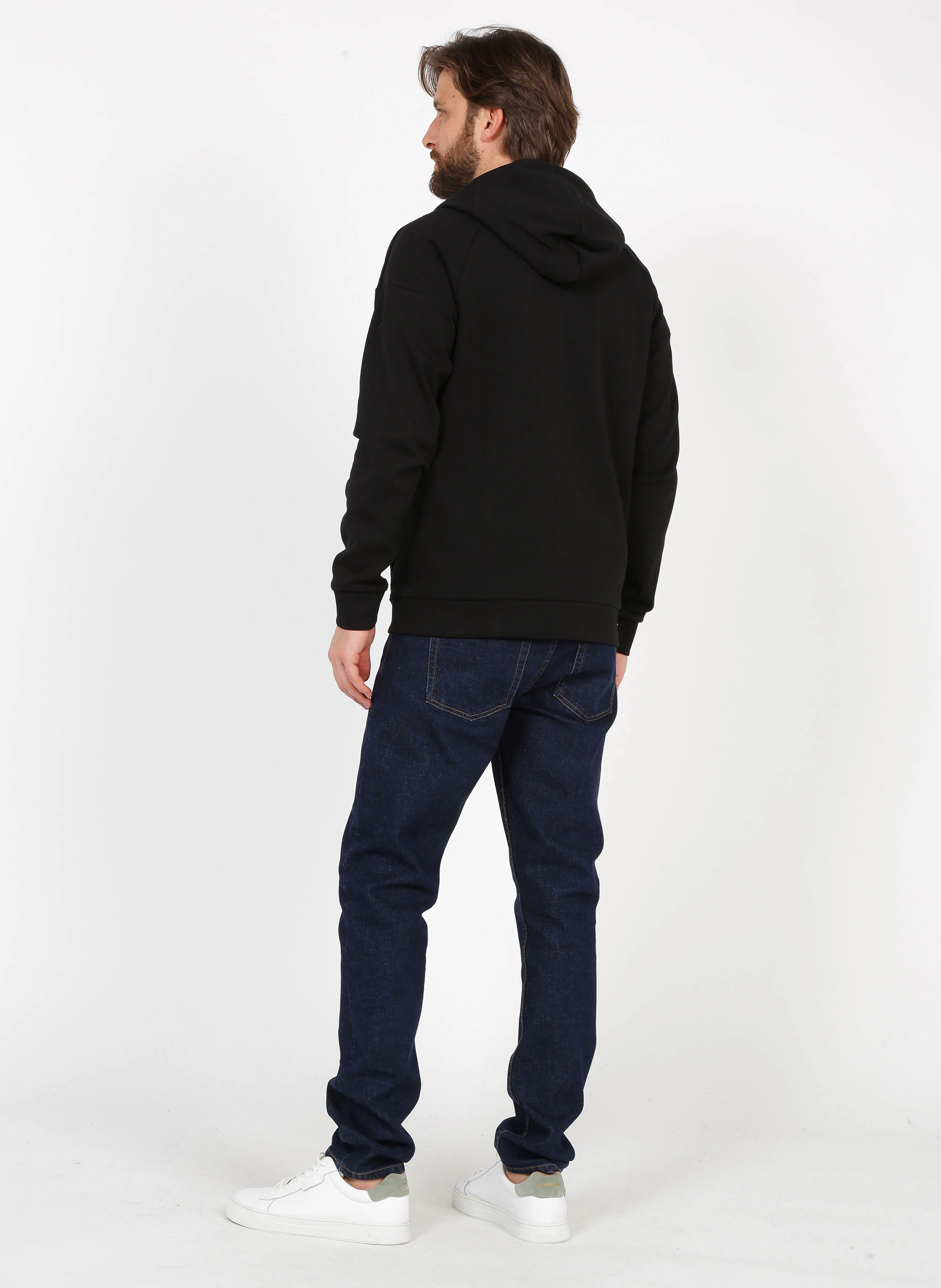 Jean slim en coton mélangé | Jean brut