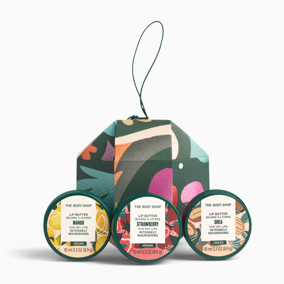 BODY SHOP Coffret Trio de Bálsamo Labial - 1un