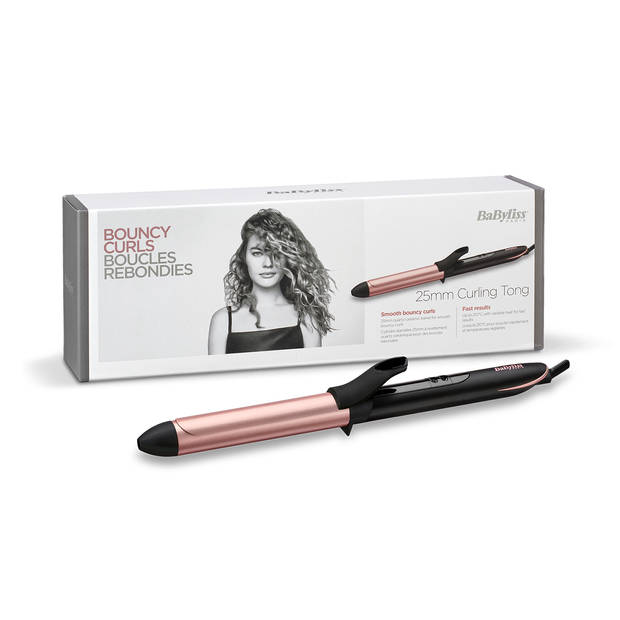 BaByliss krultang Rose-Quartz C451E 25mm incl. 6 digitale temperatuurinstellingen