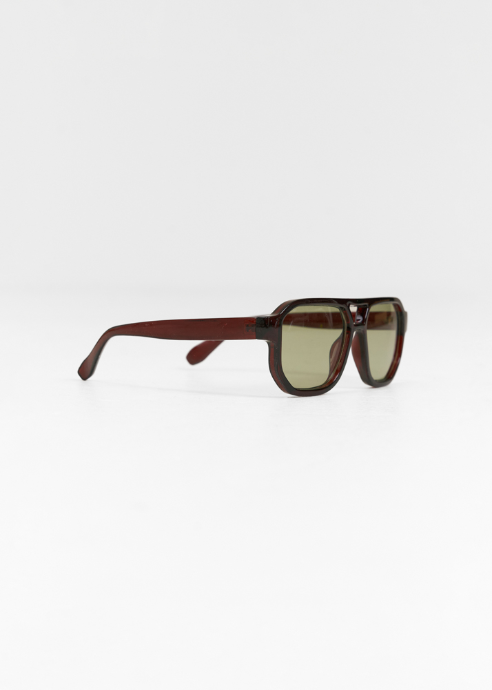 Bibi zonnebril burgundy