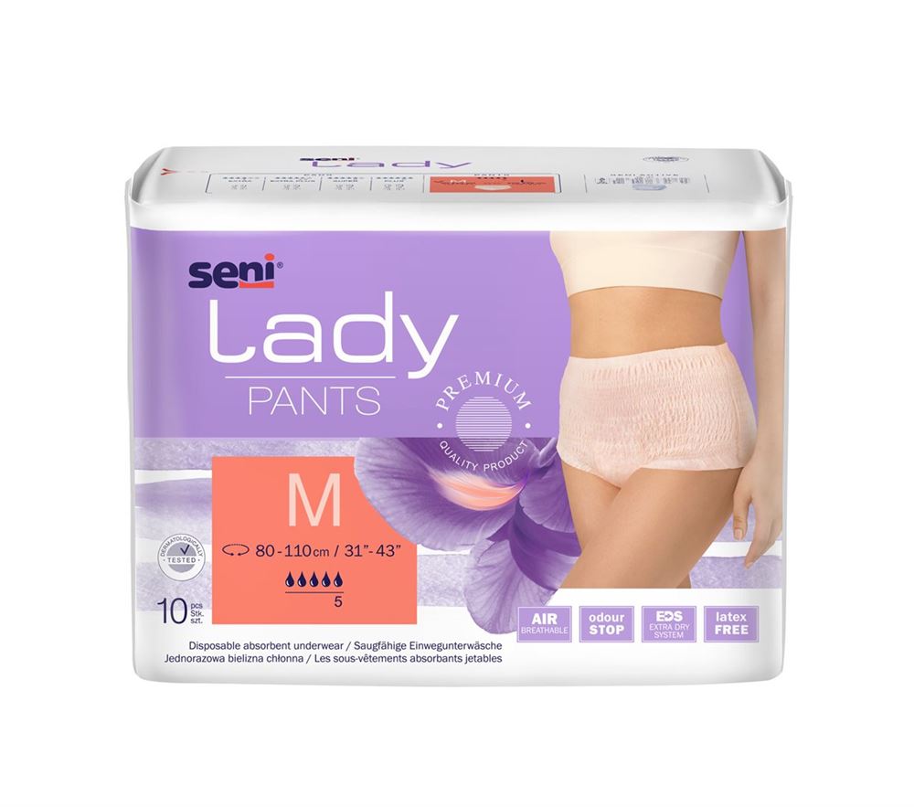 Seni Lady Pants<br>10 Stück, Beutel, M