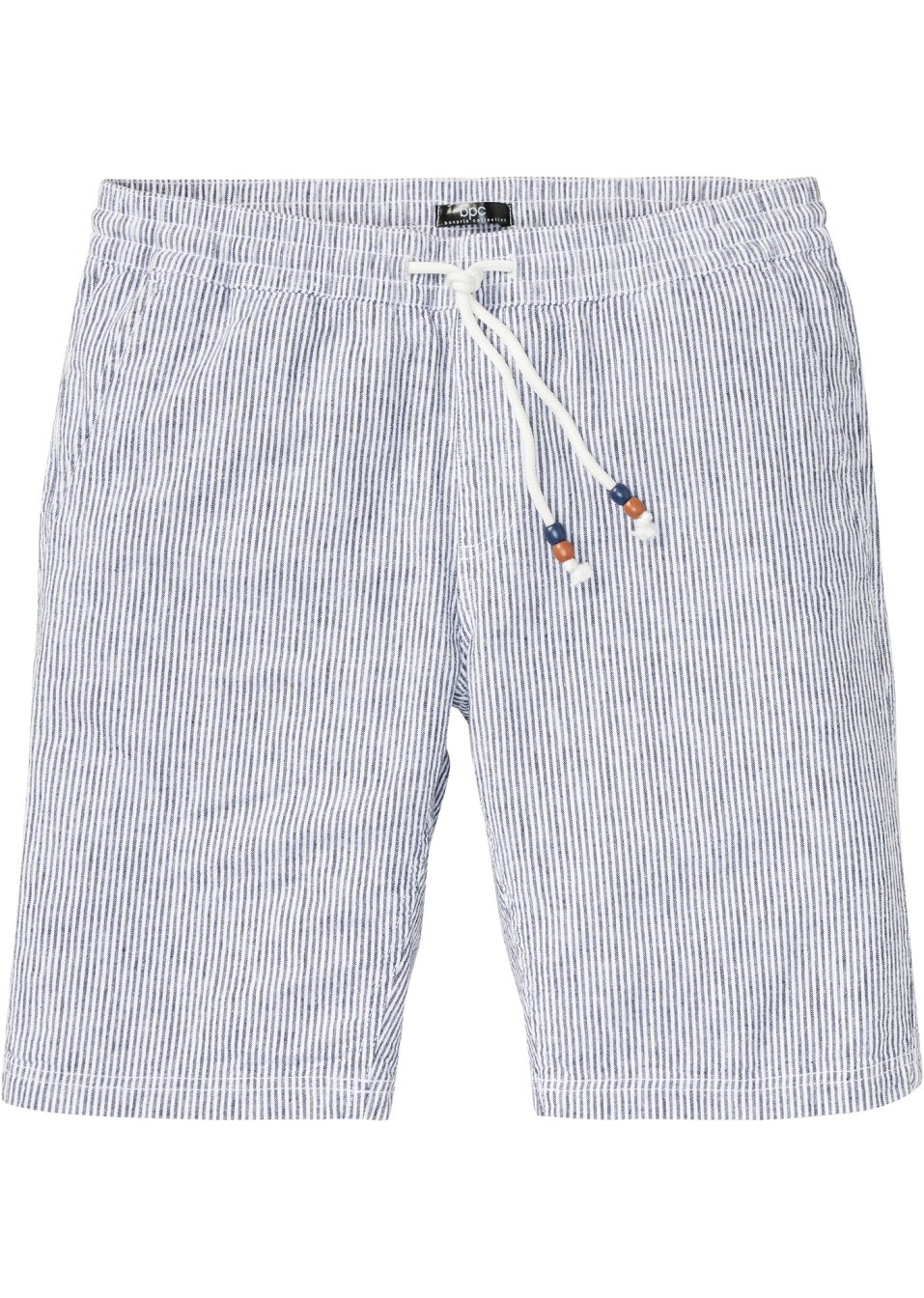 Bermuda en lin mélangé, Regular Fit