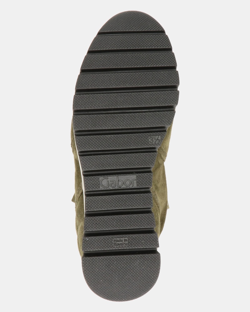 Gabor Hoge sneakers  - groen