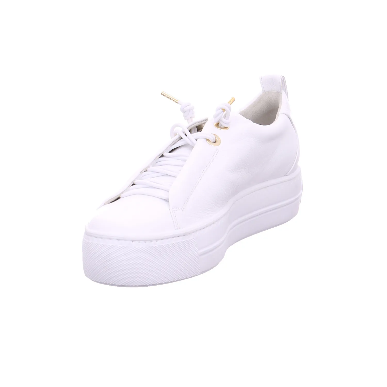 PAUL GREEN Sneaker Weiss Leder  Super Soft