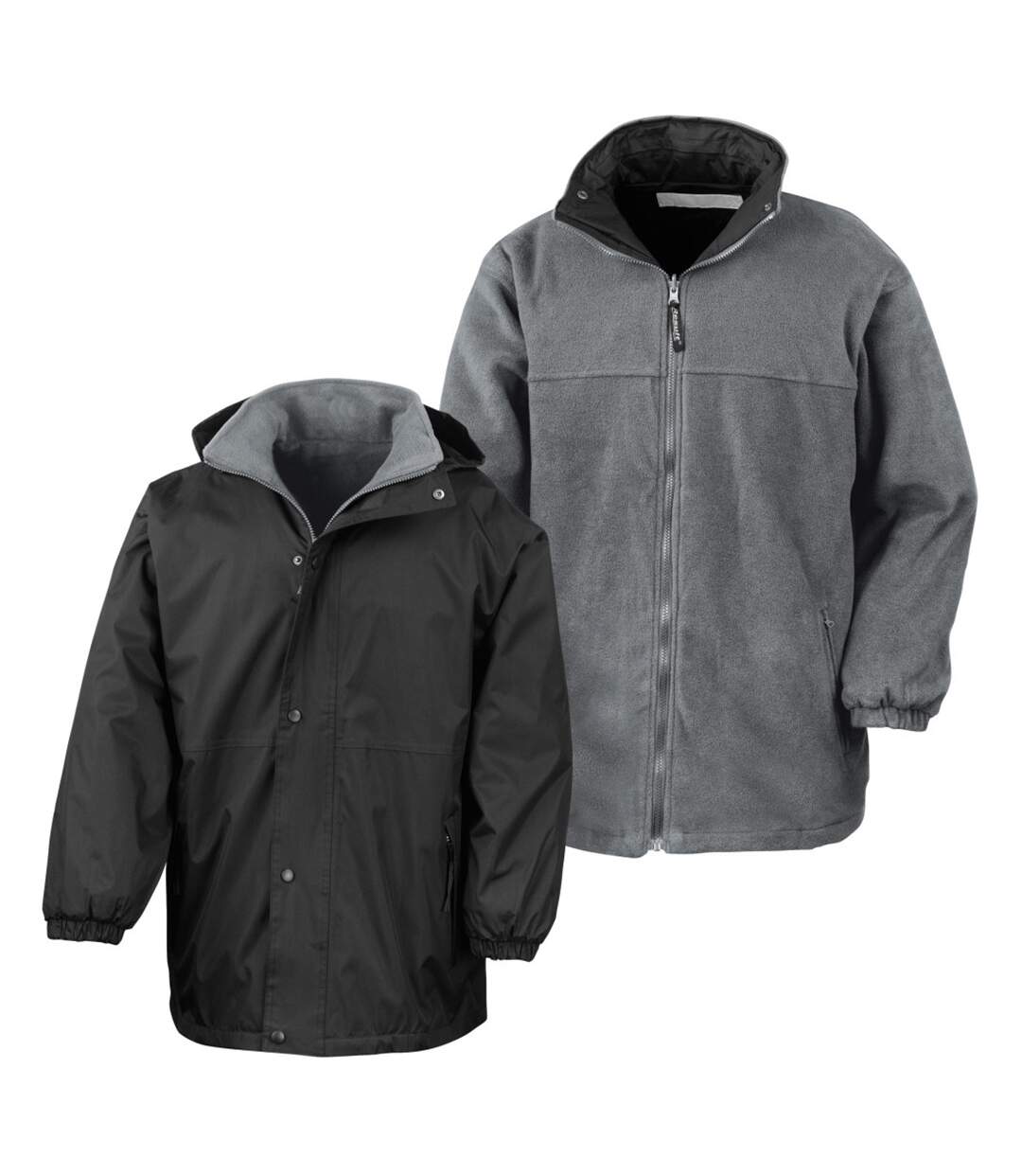 Result - Veste réversible - Hommes (Noir/Gris) - UTBC884
