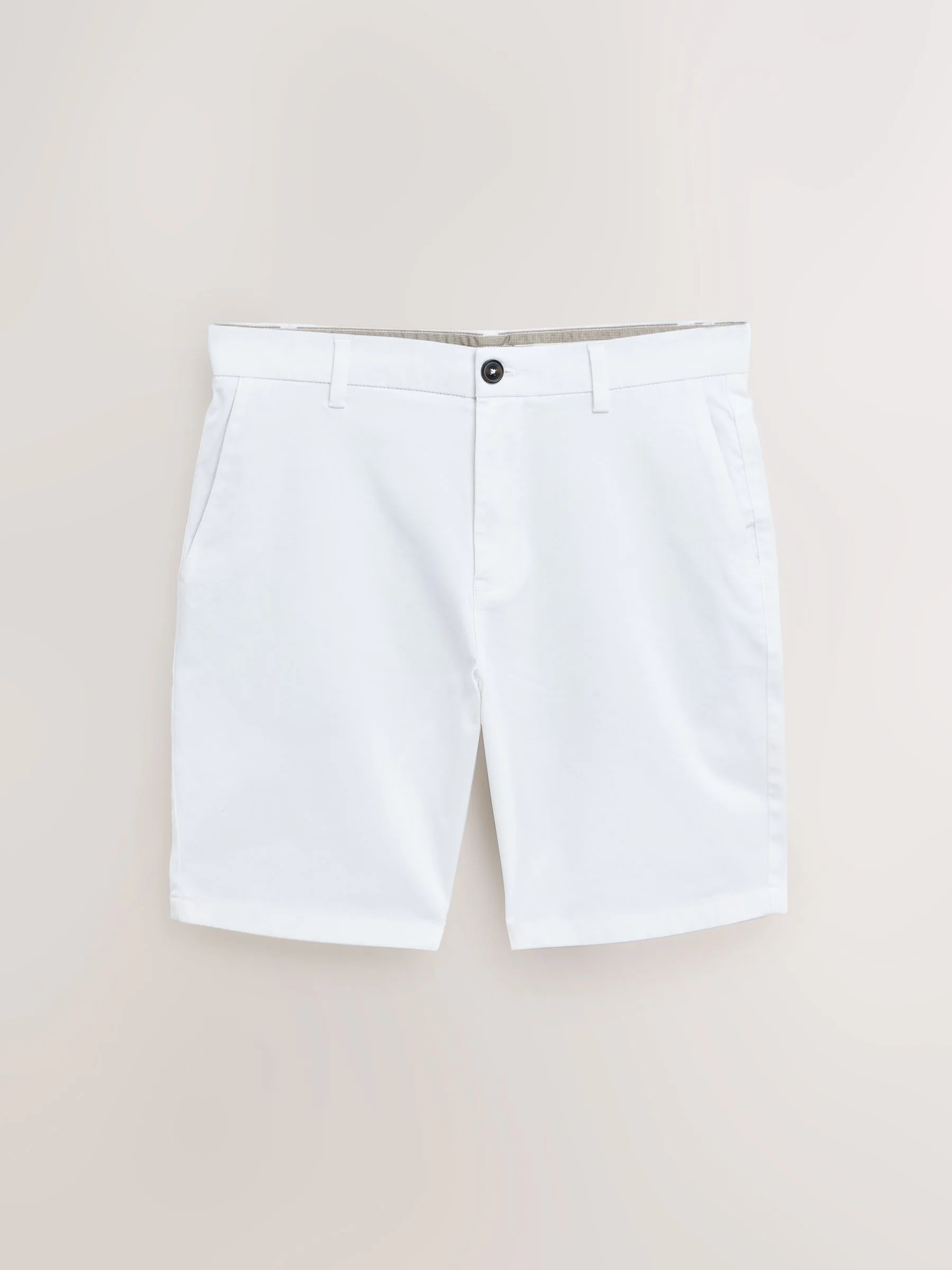 Zwart/vintage Blauw/Wit/Mushroom white - Slim Fit - Set van 4 chinoshorts met stretch