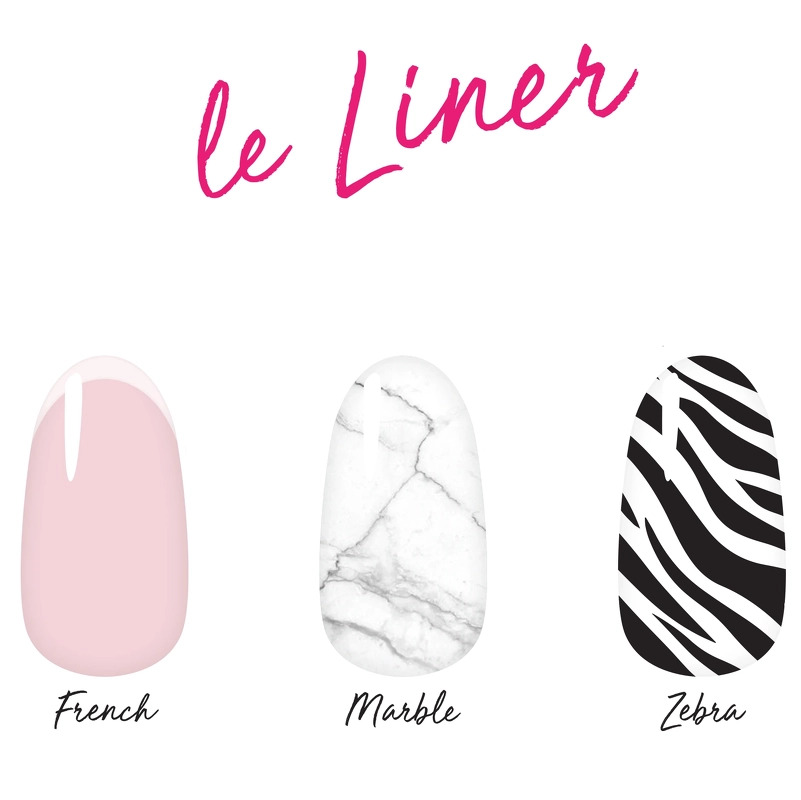 Le Mini Macaron Le Liner Long Striper Brush