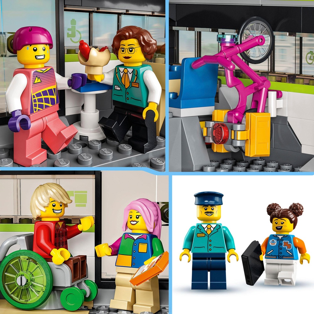 LEGO City 60337 Express-Personenzug Spielzeug-RC-Lichtset