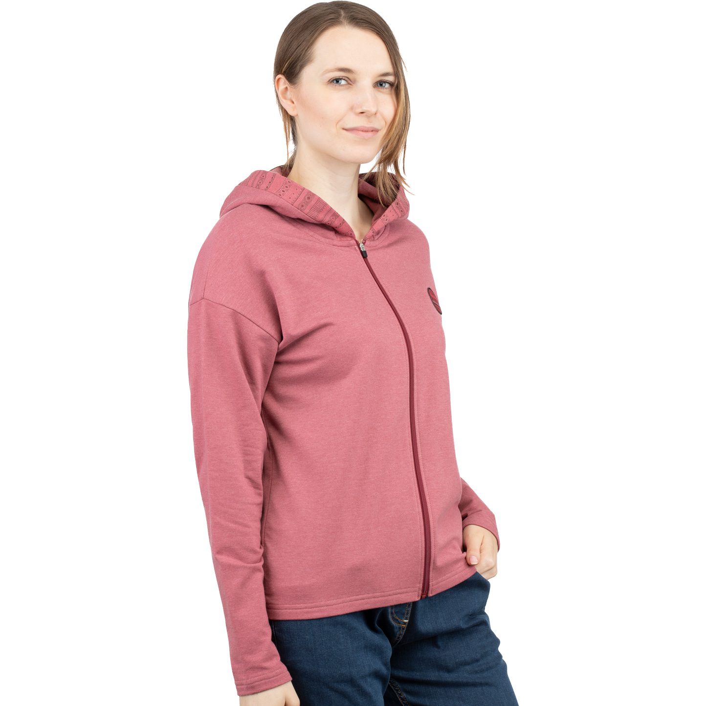 Chillaz Salzburg Kapuzenjacke Damen rot