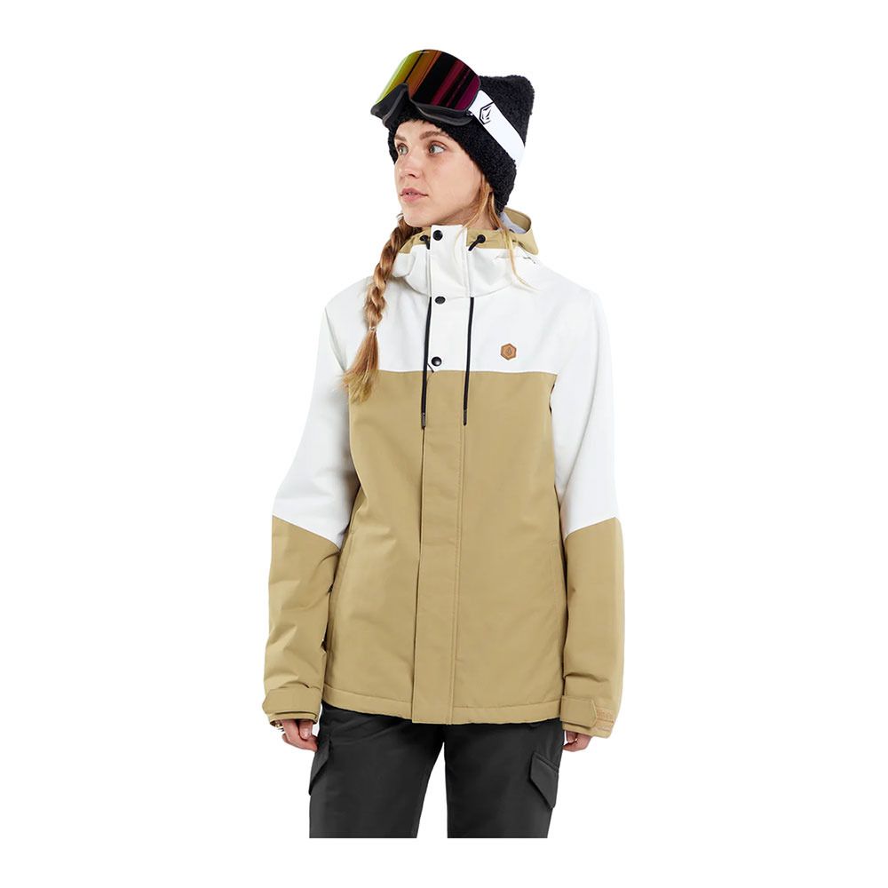 Volcom BOLT INS - Veste ski Femme dark khaki