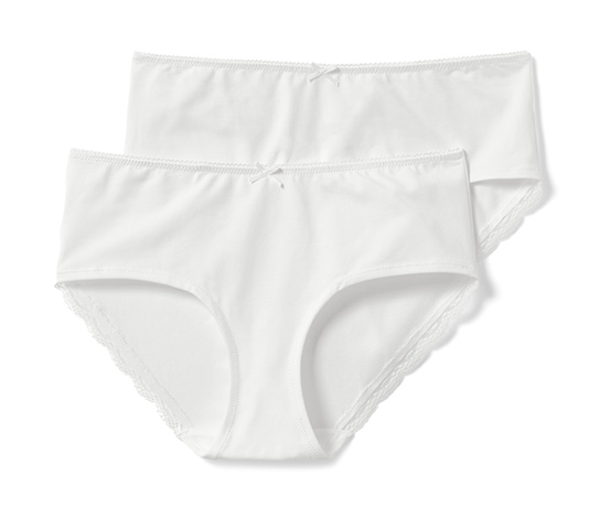 2 Pantys, weiß