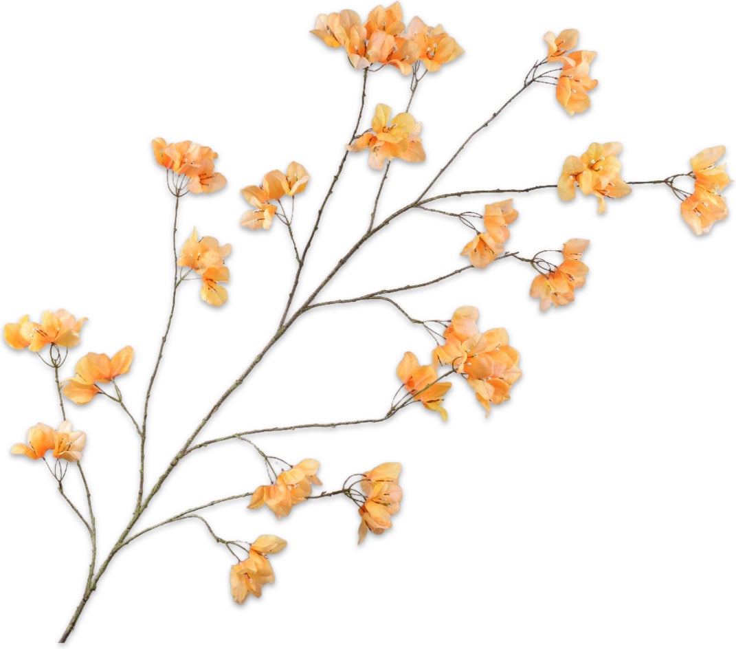 Silk-Ka kunstbloem Bougainvillea geel 168 cm