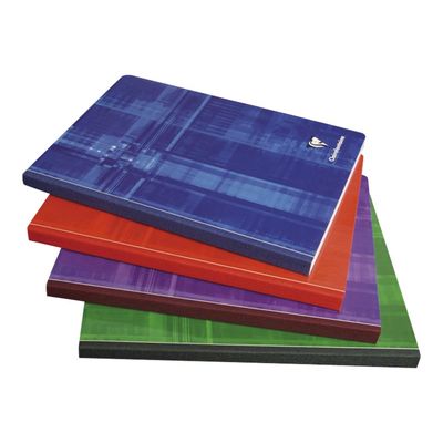 Clairefontaine - Cahier 17 x 22 cm - 192 pages - petits carreaux (5x5 mm) - disponible dans différentes couleurs