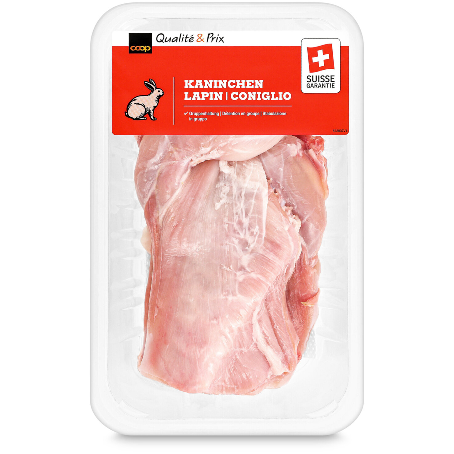 Kaninchen Vorderviertel ca. 550g