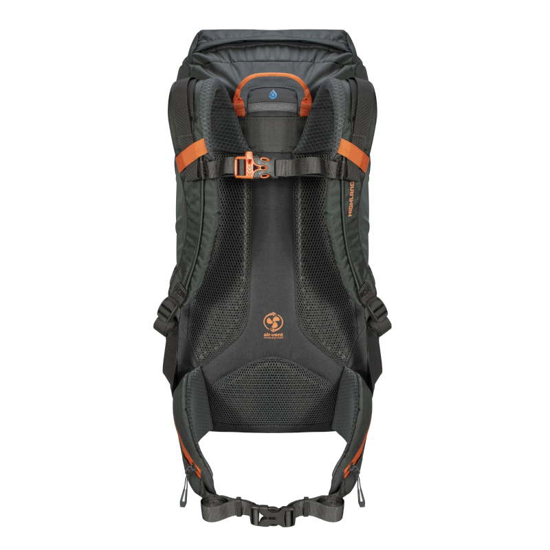 Highlander ivar 40l heren rugzak - grey