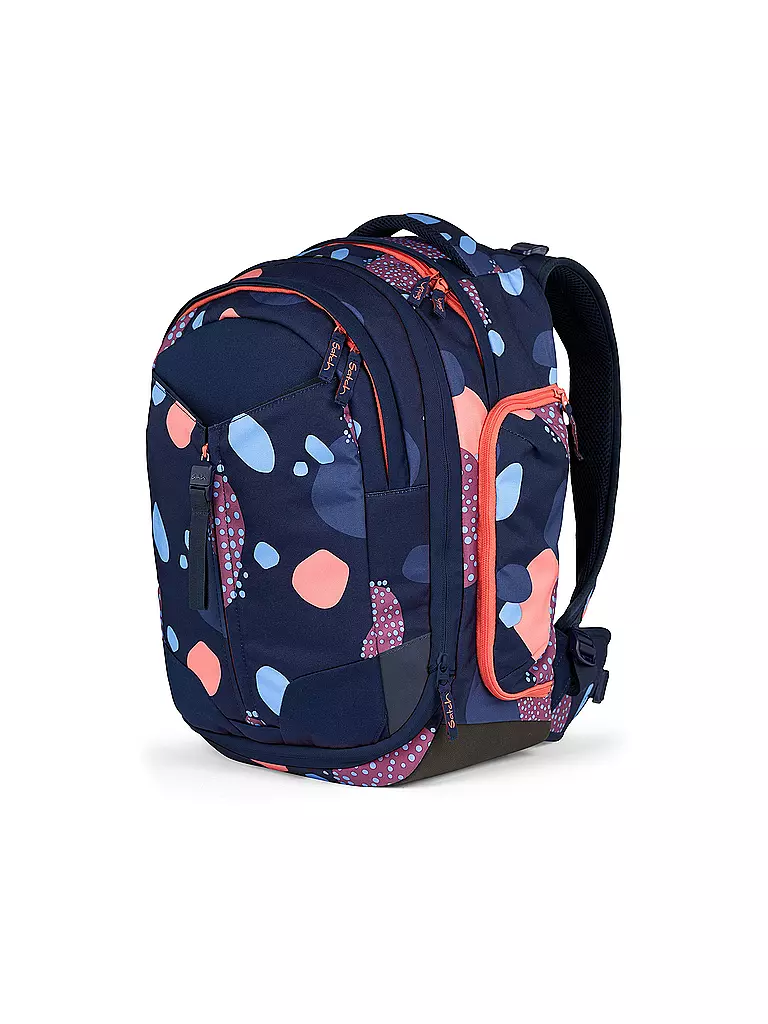 SATCH Schulrucksack Match Coral Reef dunkelblau