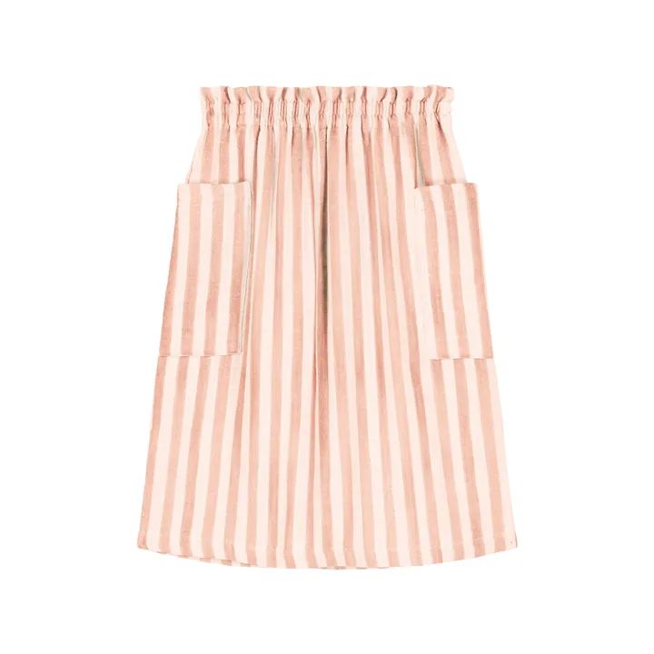 Studio Bohème Jupe Vivi Rayée | Rose