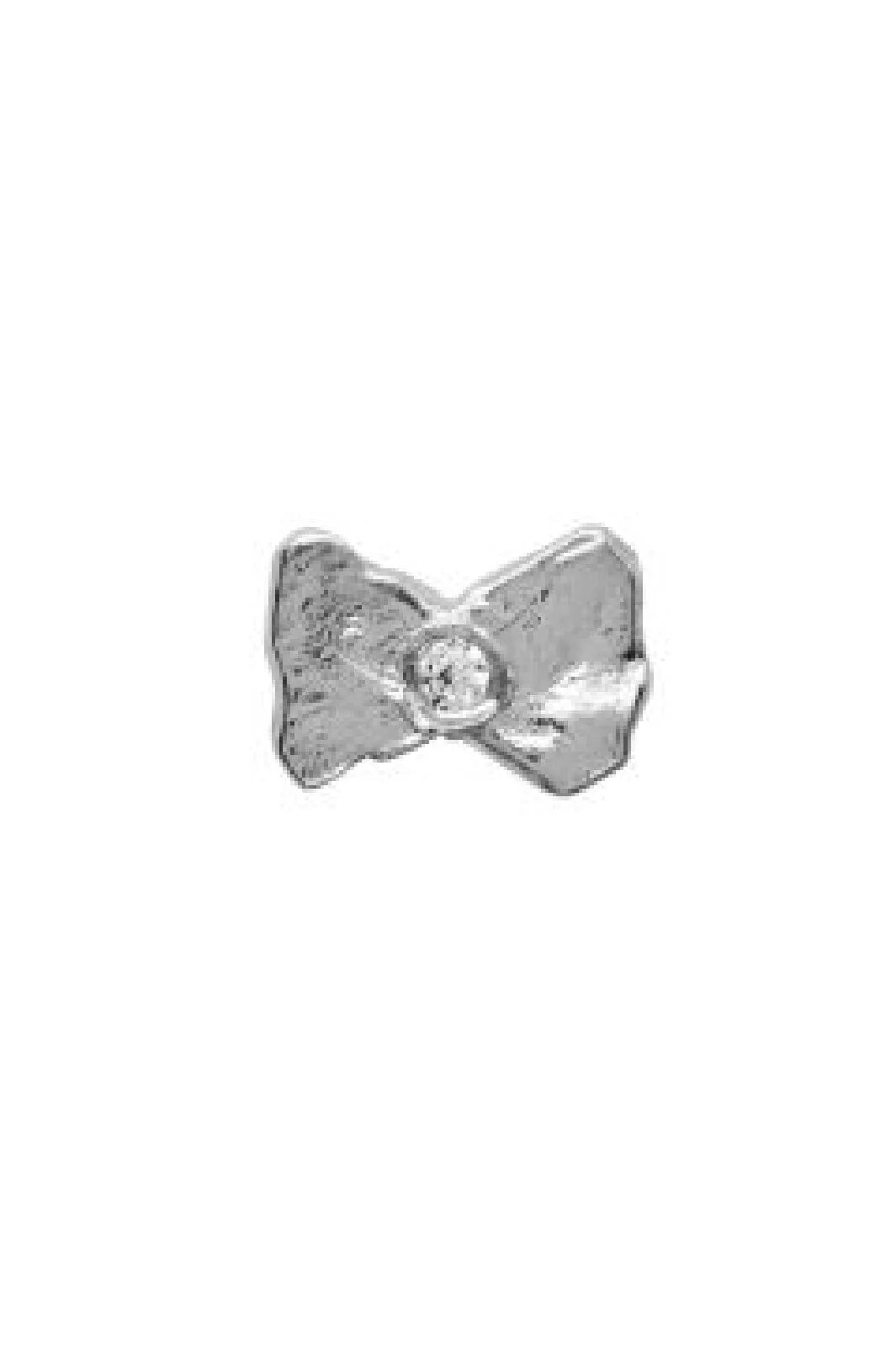 Stine A Tres Petit Bow Earring Silver