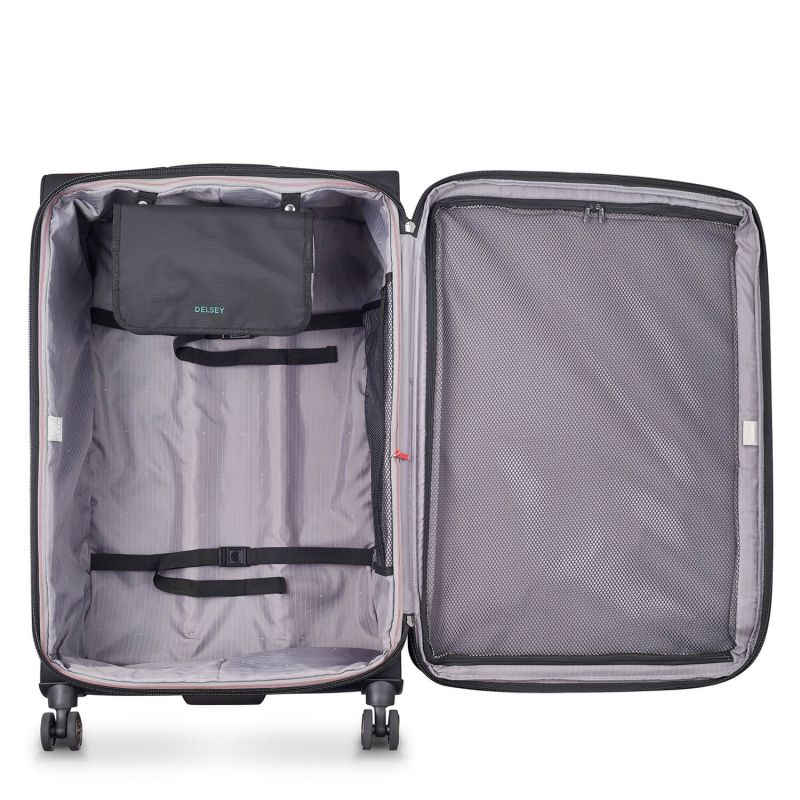 Valise souple Helium DLX Extensible 83 cm Noir