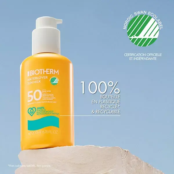 Biotherm Waterlover Lait Fondant Visage et Corps SPF50 200ml