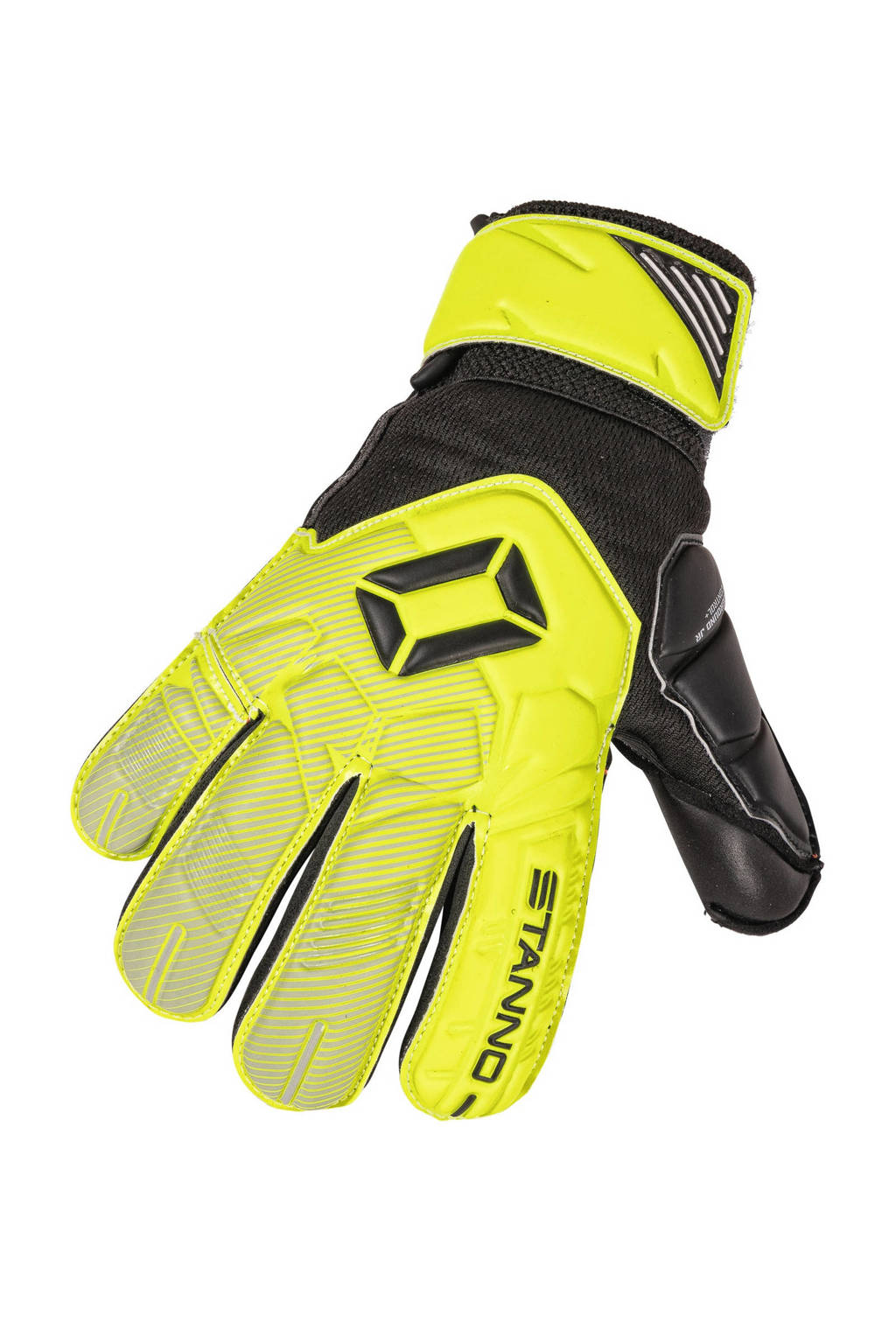 Juniorkeepershandschoenen Hardground JR V geel/zwart