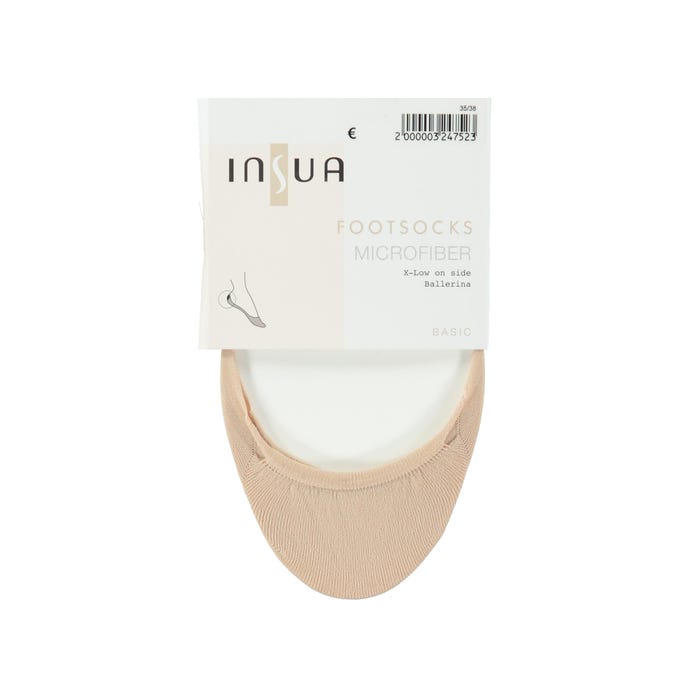 inSua-Kousenvoetje ballerina microfiber