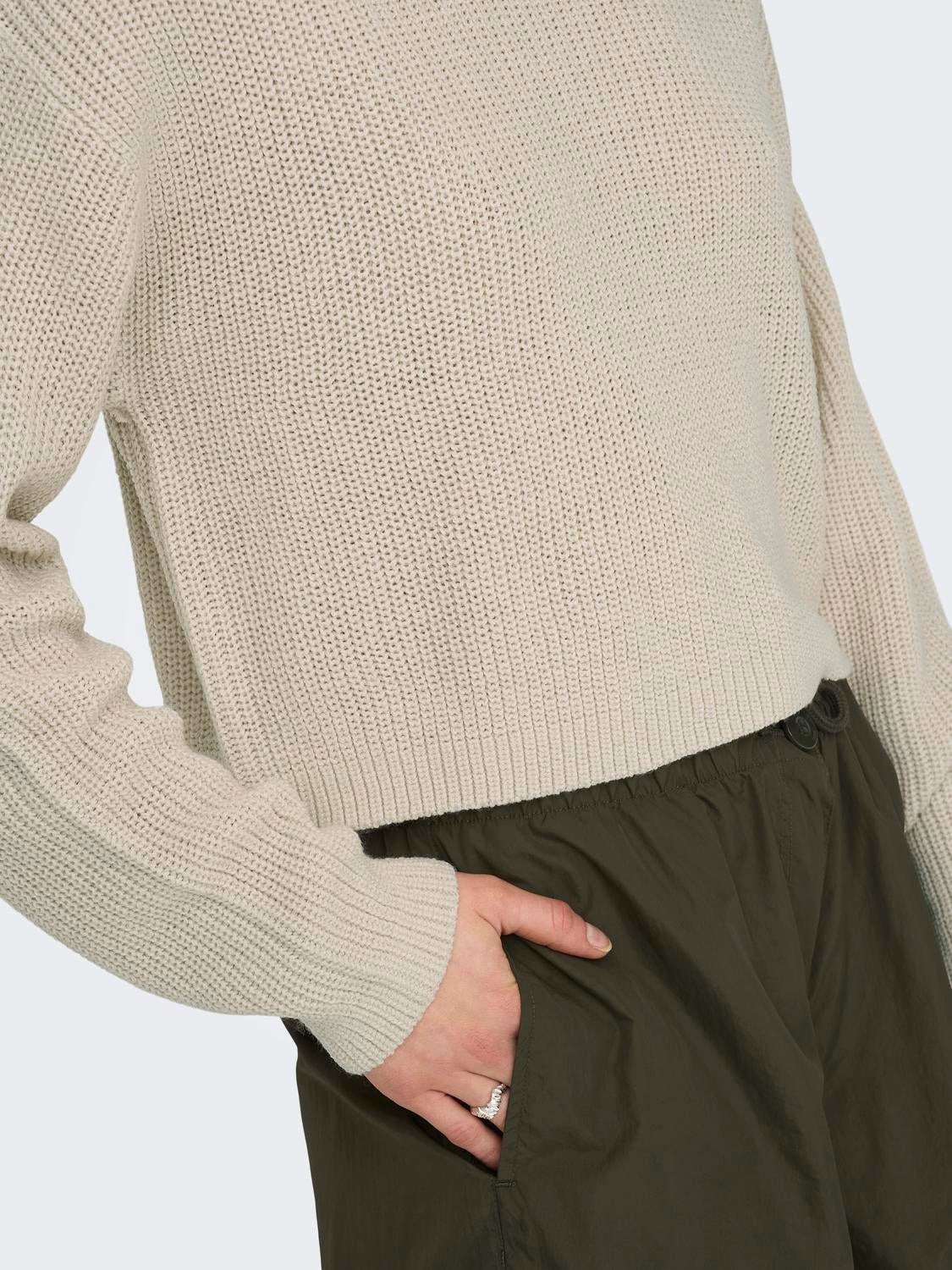 ONLMALAVI Strickpullover Pumice Stone