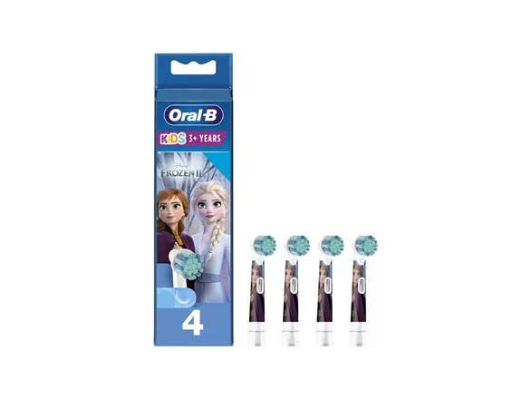 Oral-B EB10S-4 Frozen Monteringsbørster til elektrisk tandbørste 4 stk Hvid
