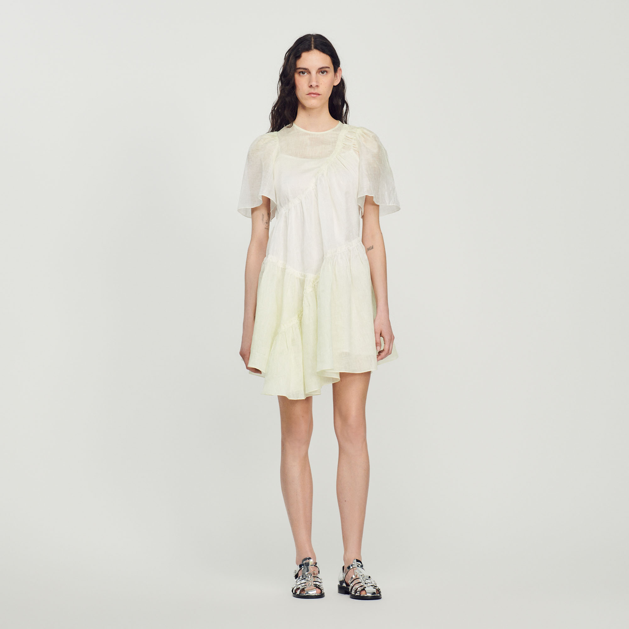 Robe courte tie&dye