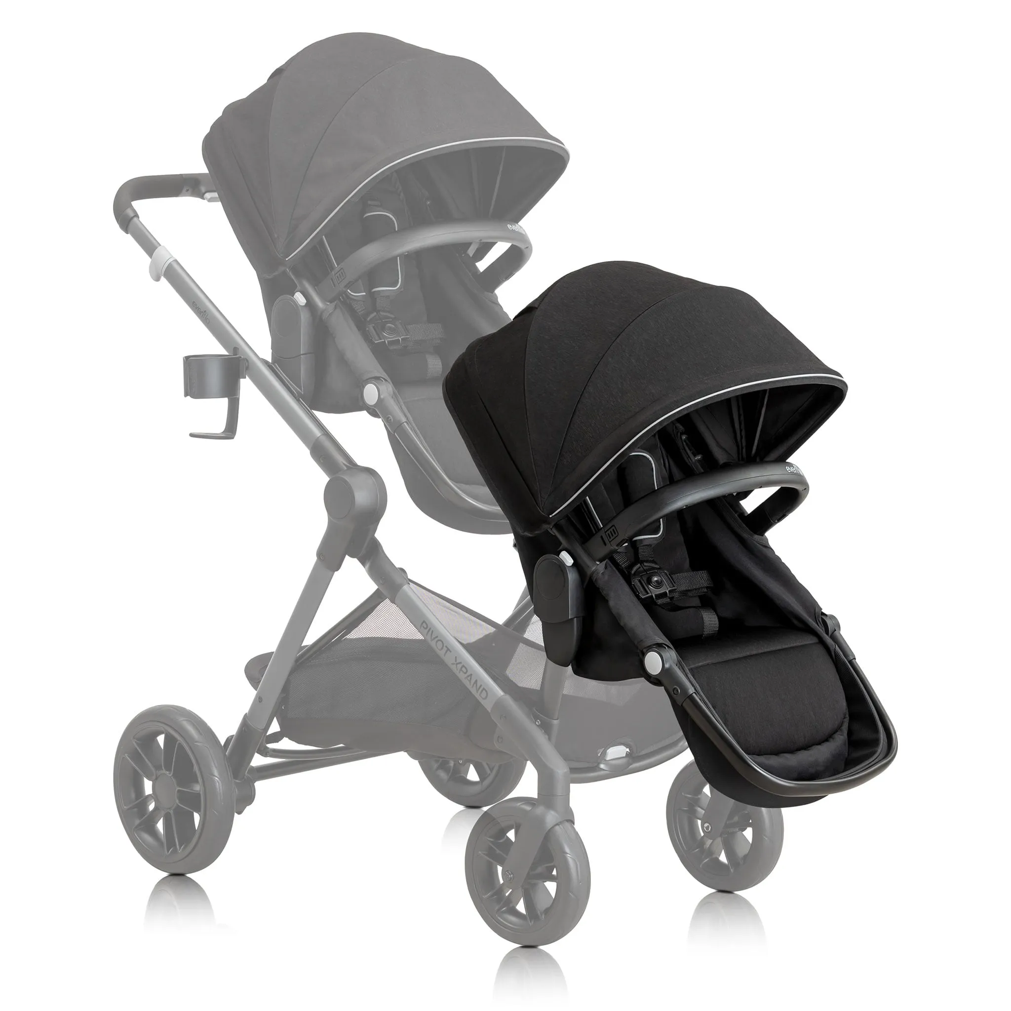 Evenflo Second Siège Pour Poussette Pivot Xpand - Noir