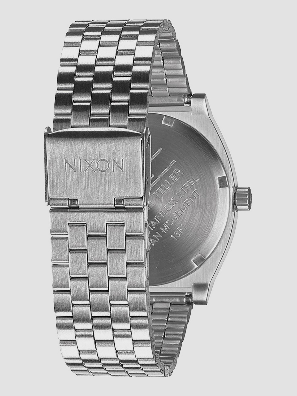Nixon The Time Teller Watch all silver