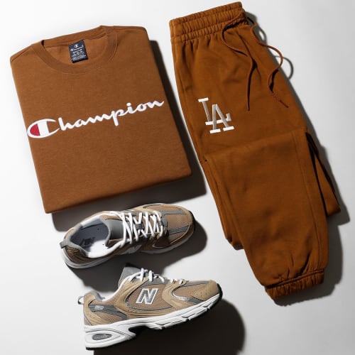 Pantalon Jogging Los Angeles Dodgers League Essentials 60416439 Camel