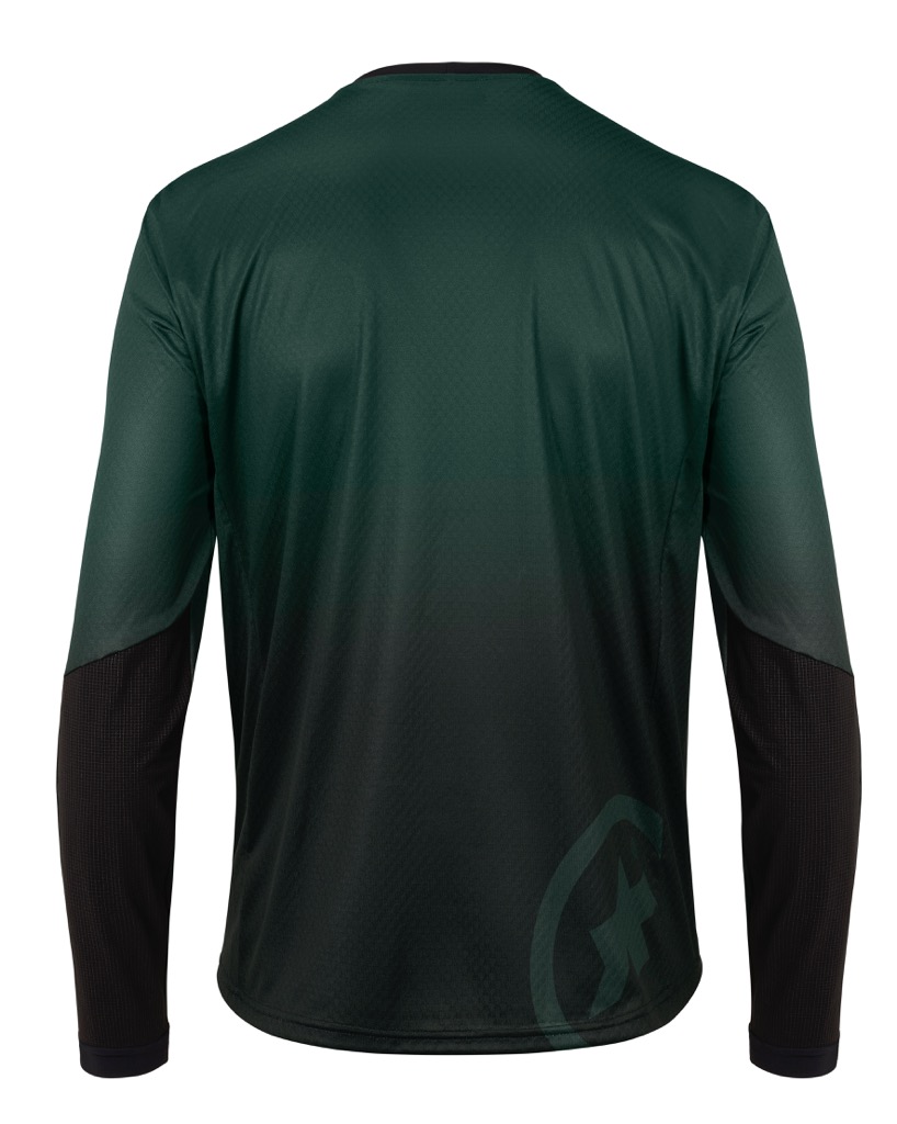 Assos Trail LS Jersey T3, Schwarzwald Grøn