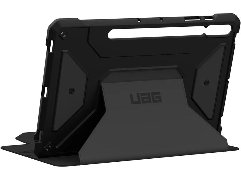 UAG Tablet Book Cover Metropolis Galaxy Tab S9  Schwatz Leichte Tablet-Schutzhülle mit effektiver Schutzfunktion für das Samsung Galaxy Tab S9