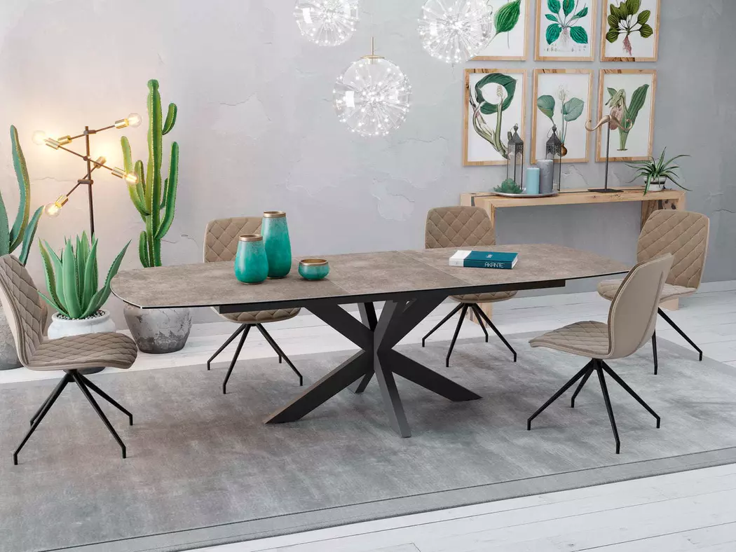 Esstisch mit Auszug Phoenix 200/260 x 100 cm
